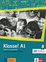 Klasse! A1Deutsch für Jugendliche. Kursbuch mit Audios und Videos